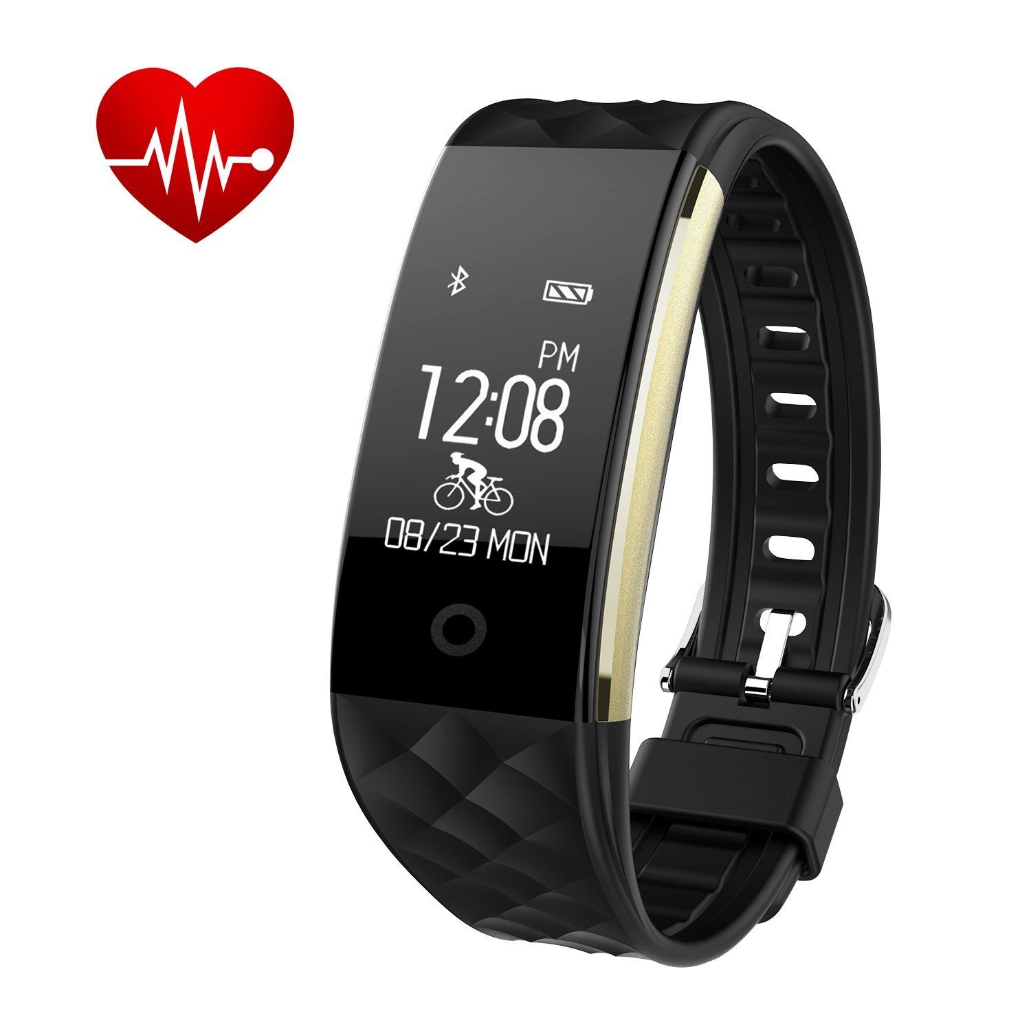 Fitness Tracker Smart Wristband Bracelet IP67 Waterproof Wireless Heart Rate Sleep Monitor Pedometer Sport Watch Fitbit Reloj Inteligente Xiaomi line with $20 62 Piece on Electronic collectio s Store