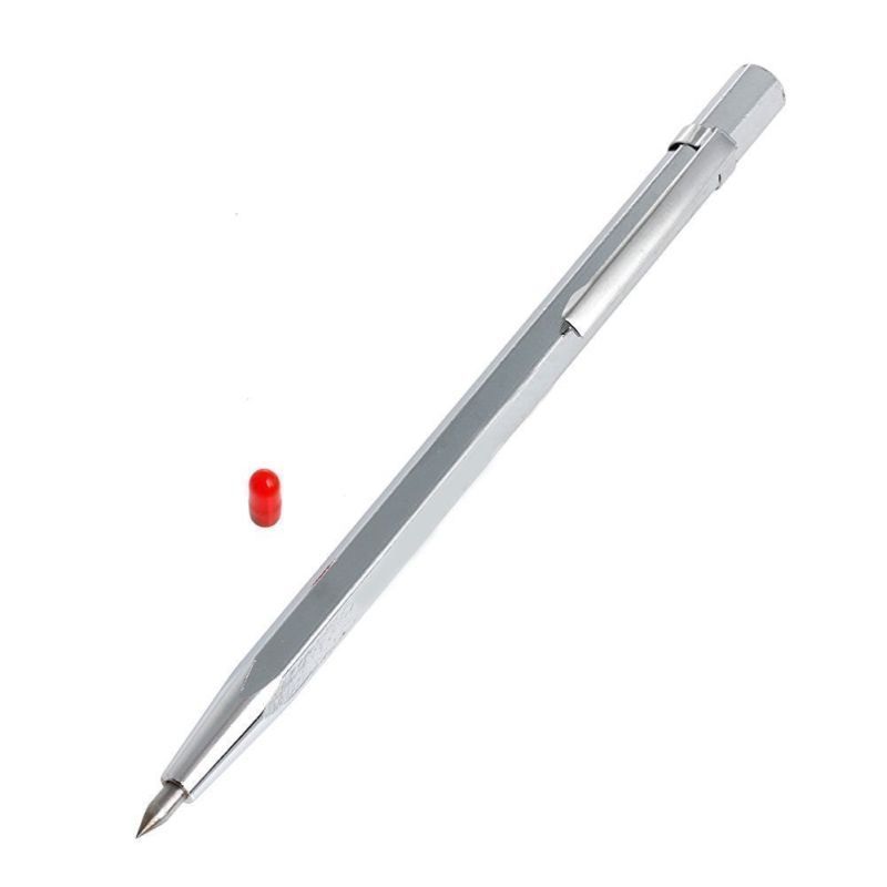 New High Quality Sharp Tungsten Steel Tip Scriber Clip Pen Ceramics Glass/%