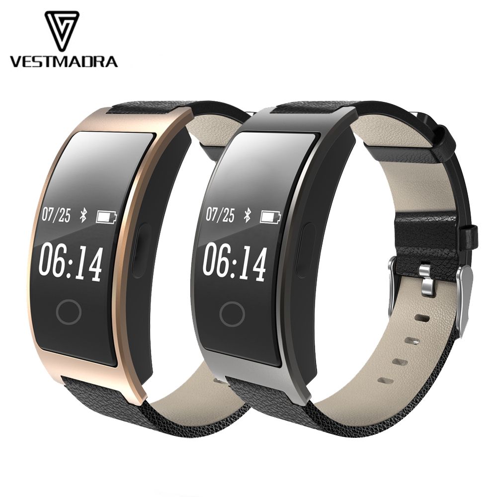 Herzfrequenz Smart Armband Uhr Schrittzähler Fitness Monitor Sauerstoff Tracker Blutdruck Vestmadra UzSMGpVq