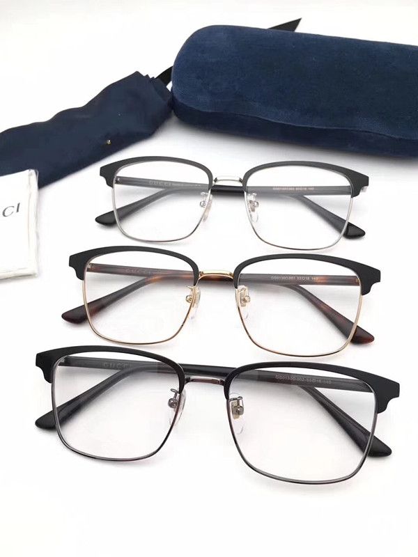 Compre Clásico Retro Lente Claro Nerd Marcos Gafas Diseñador De La Marca De  Moda Hombres Mujeres Gafas Vintage Medio Marco De Gafas De Metal GG01300 A  38,72 € Del Hlwy | Es.Dhgate.Com