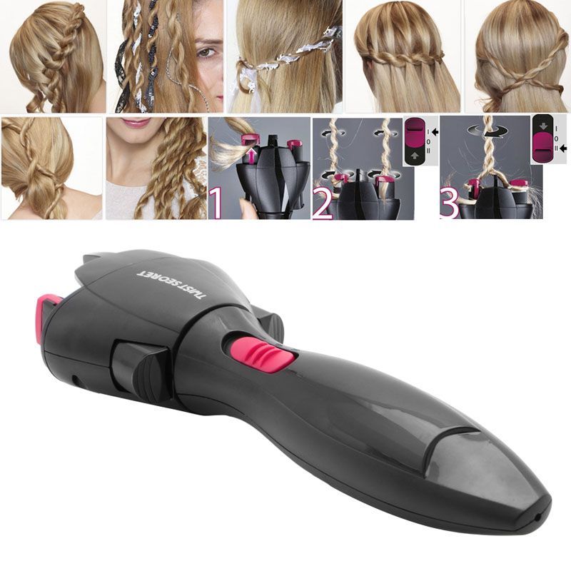 Twist Braid Automatic Knitted Device Diy Hair Braiders Style