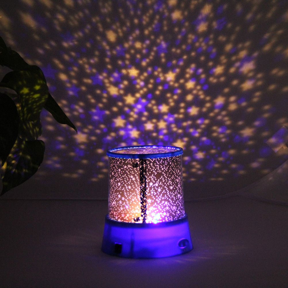 Led Night Light Projector Starry Sky Star Moon Master Children Kids Led Night Light Projector Starry Sky Star Moon Master Children Kids Baby Sleep Romantic Colorful Usb Projection Lamp