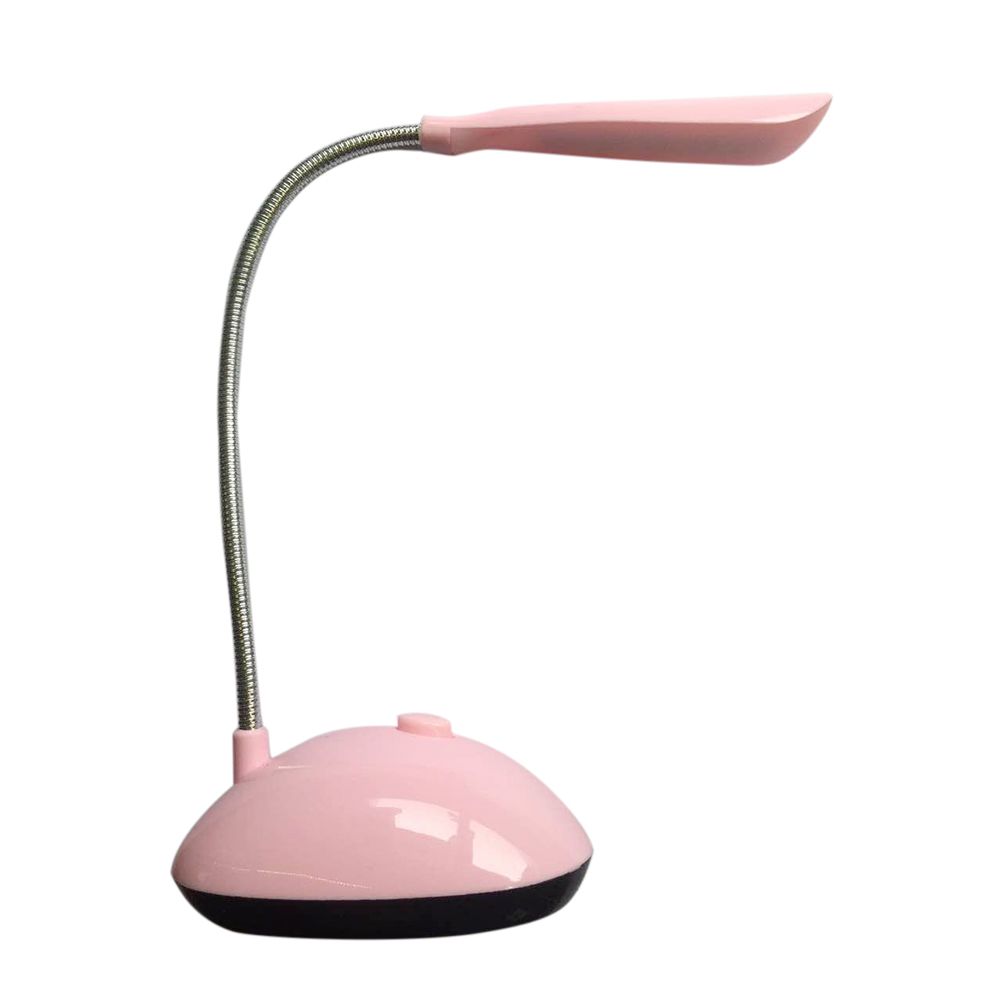 Portable 4 Led Reading Eye Protection Desk Lamp Power Mini Flexible Battery Powered Foldable Table Light For Study