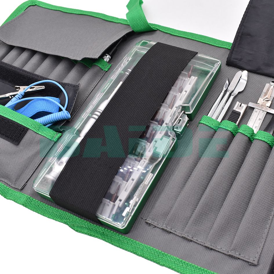 Venta al por mayor 80 en 1 kit de herramienta de reparación de imán de destornillador de precisión con bolsa portátil para iPhone teléfono celular iPad Tablet PC herramientas / 