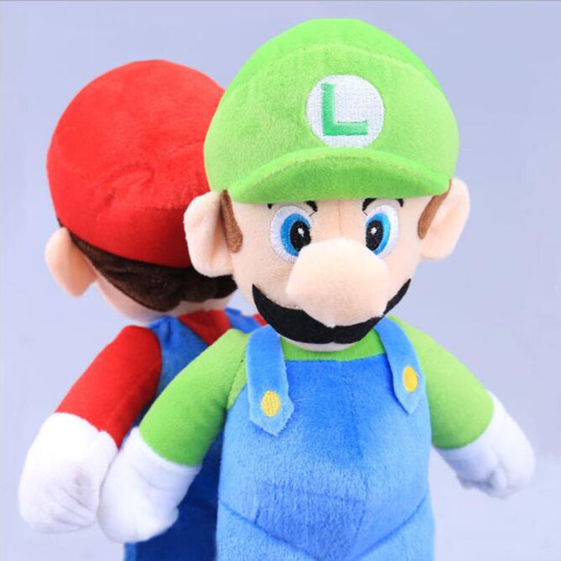 best 10 25cm super mario bros luigi plush toys super mario stand