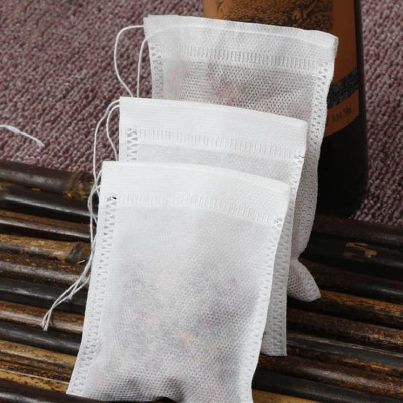 2021 6x8cm Teabags Empty Tea Bags Nylon Material With String Heal Seal