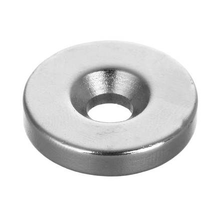 5pcs 20mm x 4mm With 5mm Hole DIY Disc NdFeb Neodymium Ring Hole Magnets