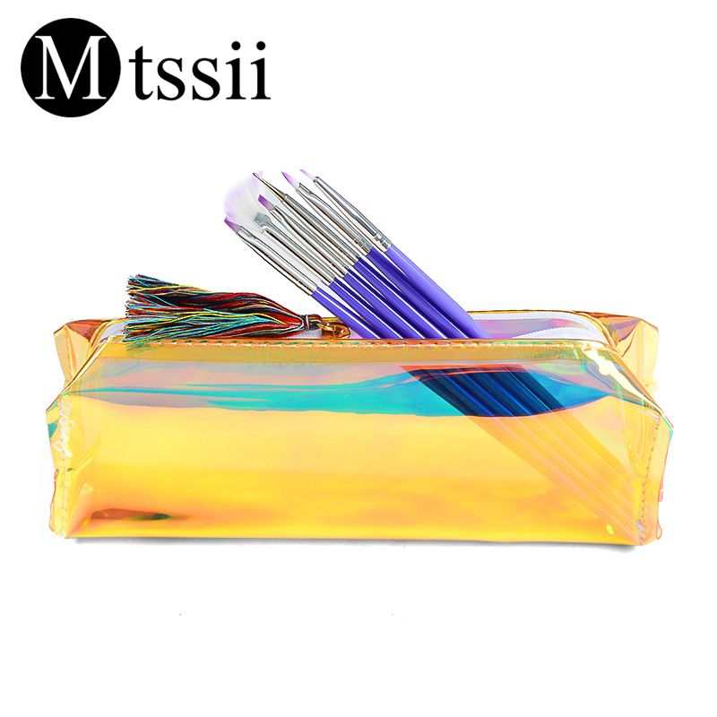 18 7x6 5x4 5cm Laser Nail Pencil Storage Bag Large Capacity Art 18 7x6 5x4 5cm Laser Nail Pencil Storage Bag Large Capacity Art Tool Case Portable Tweezers Box Kits Canada Rio From