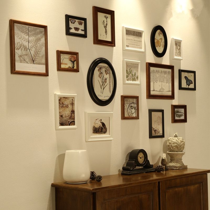 2019 Vintage Wall Wooden Photo Frames Set For Living Room Family 2019 Vintage Wall Wooden Photo Frames Set For Living Room Family Picture Frame Sets Hanging Home Decoration From Cindy668 156 79 Dhgate Com
