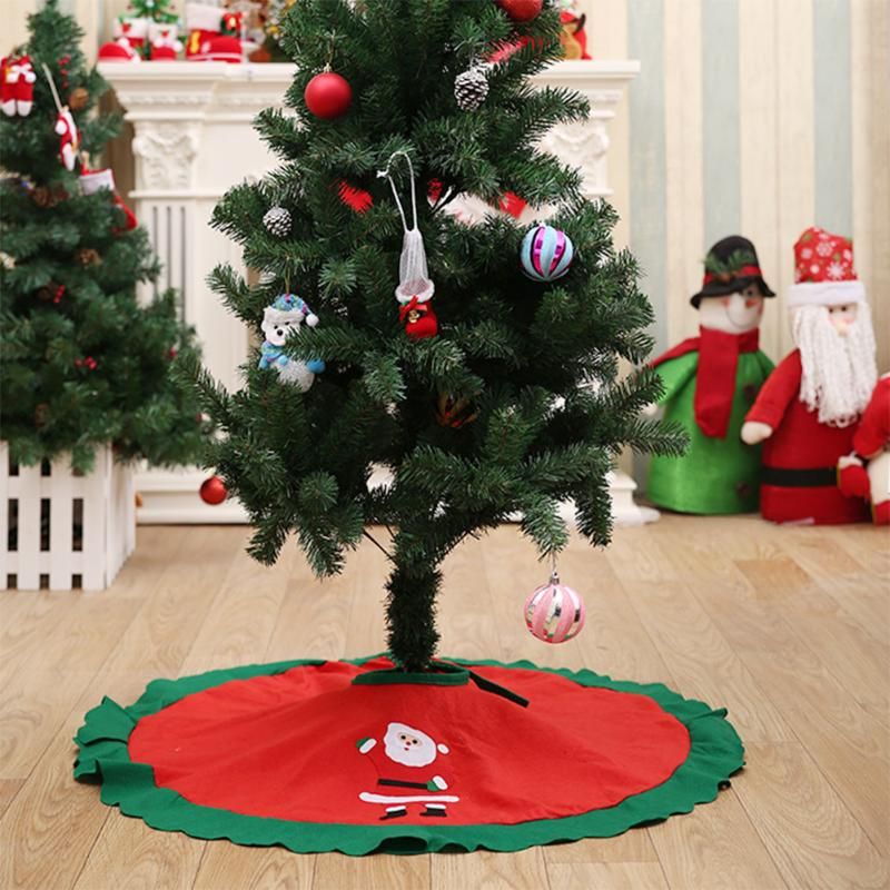 90cm red christmas tree