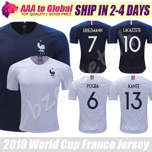 Discount France Soccer Jersey 2018 Maillot De Foot France ...
