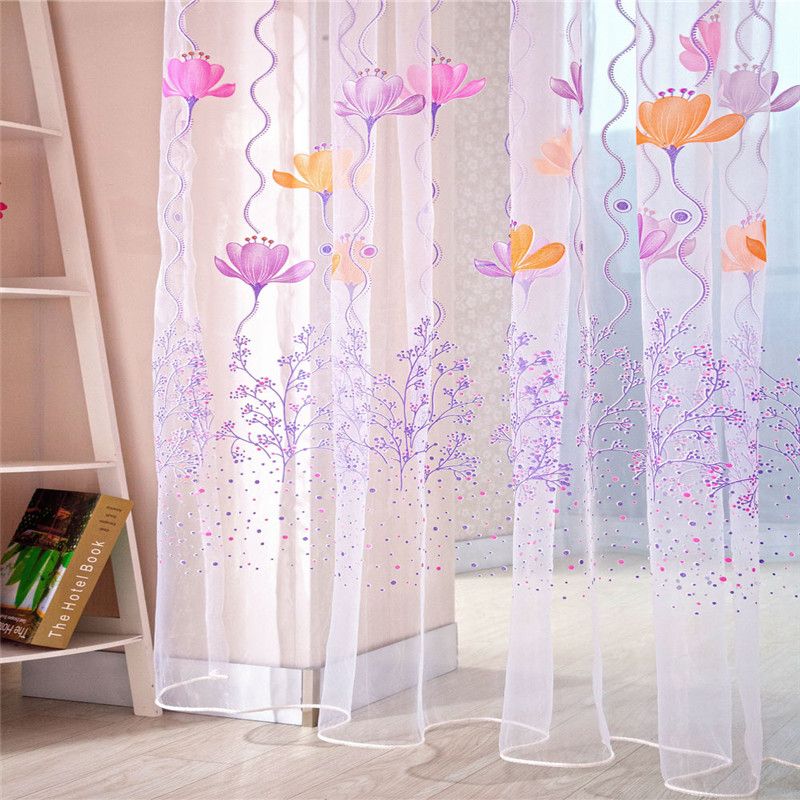 Acheter Lotus Sheer Rideau Tulle Fenêtre Traitement Voile Drapé ... Acheter Lotus Sheer Rideau Tulle Fenêtre Traitement Voile Drapé ...