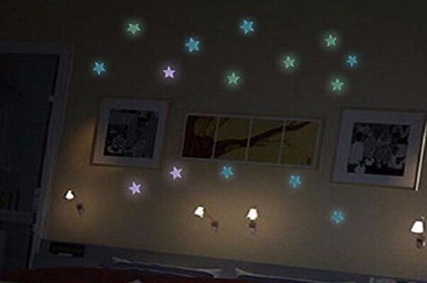 Wall Stickers Decal Glow In The Dark Baby Kids Bedroom Home Decor