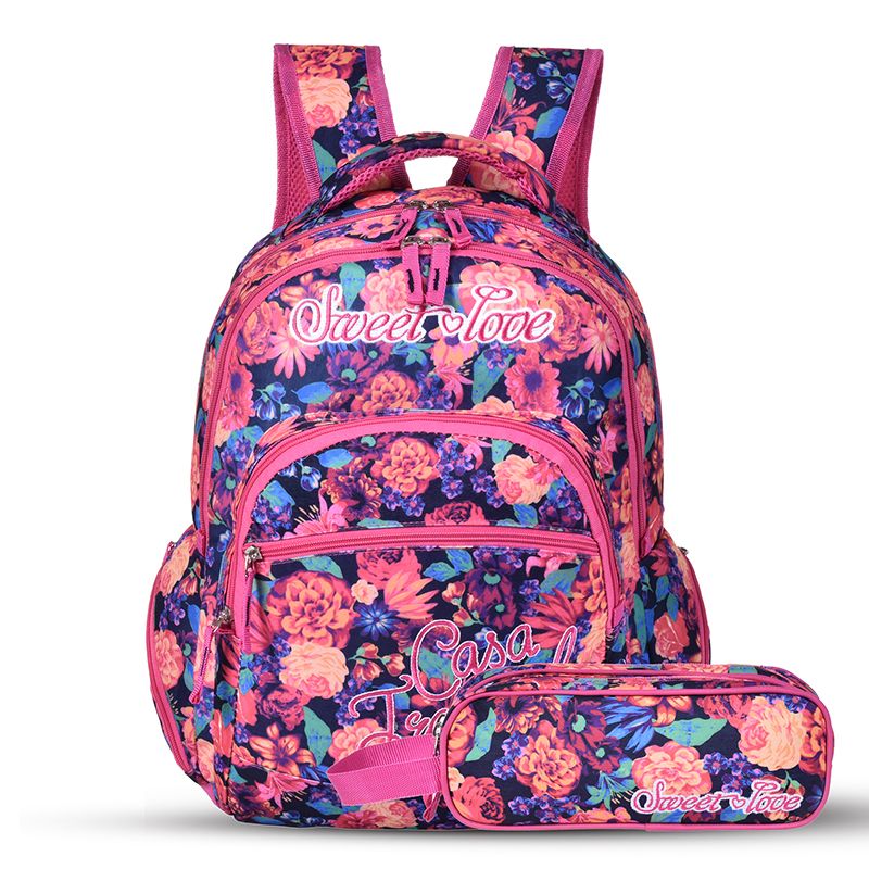 flower bookbags