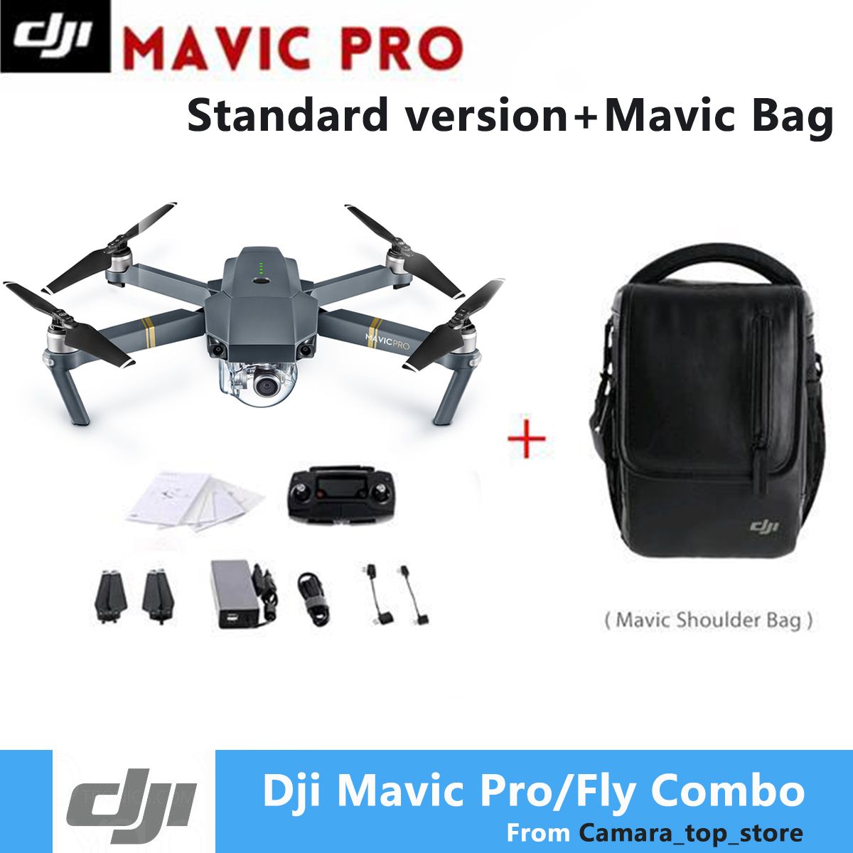 Dji Mavic Pro Quadcopter Fly More Combo