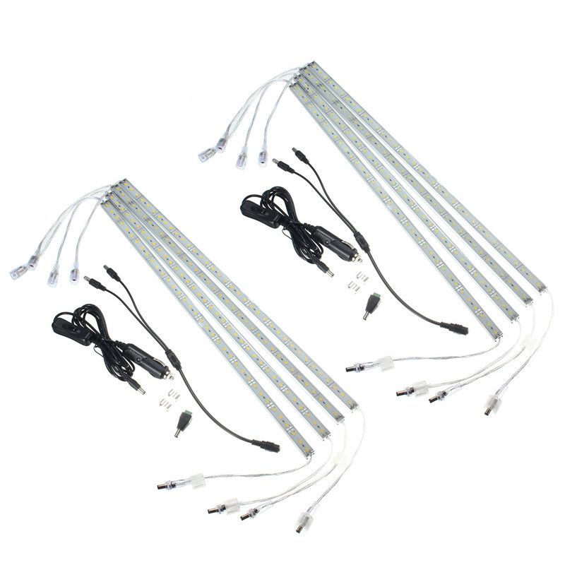 Waterproof Ip65 50cm 5630 Smd Led Strip Light Bar Camping Auto Waterproof Ip65 50cm 5630 Smd Led Strip Light Bar Camping Auto Car Caravan Boat Lamp Pure Warm White Dc12v Lights Rgb Controller