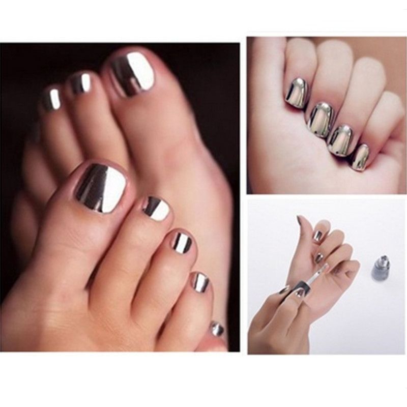 metallic nail polish