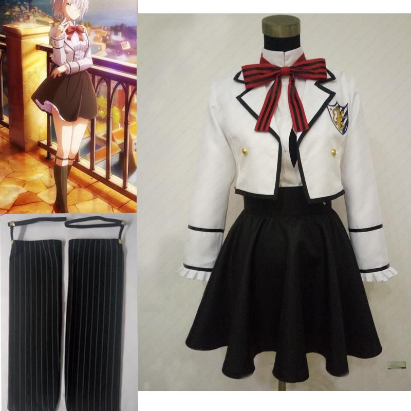 Hyperdimension Neptunia IF Uniform Cosplay Clothing Cos Costume