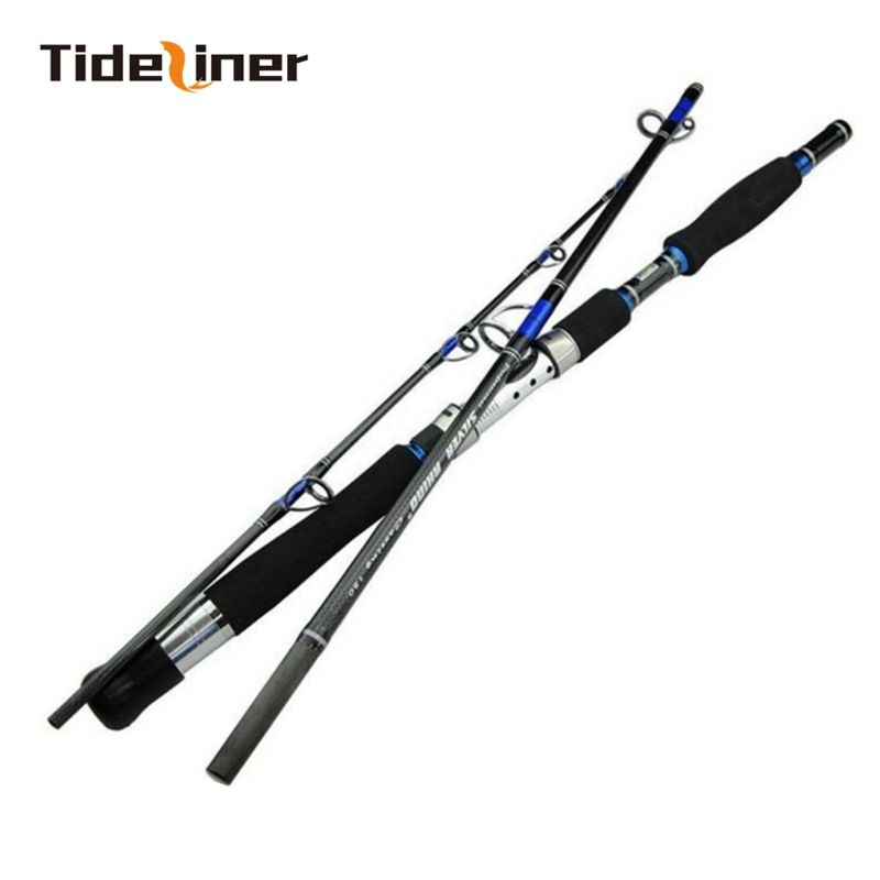2021 Tideliner Boat Fishing Rod 1.8m 1.95m 2.1m Carbon Fiber Spinning