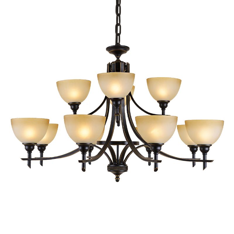 Old Bronze Chandliers For Foyer Room Antique 6 Light Crystal Old Bronze Chandliers For Foyer Room Antique 6 Light Crystal And Dark Finish Iron Chandelier Classic Kitchen Pendants Blown Glass