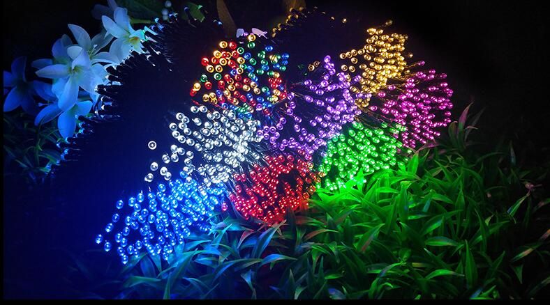 8 Modes 200 Led 22m Solar Lamp Fairy String Lights Power 8 Modes 200 Led 22m Solar Lamp Fairy String Lights Power Outdoor Lighting 2 Waterproof For Garden Light Strip Bulb