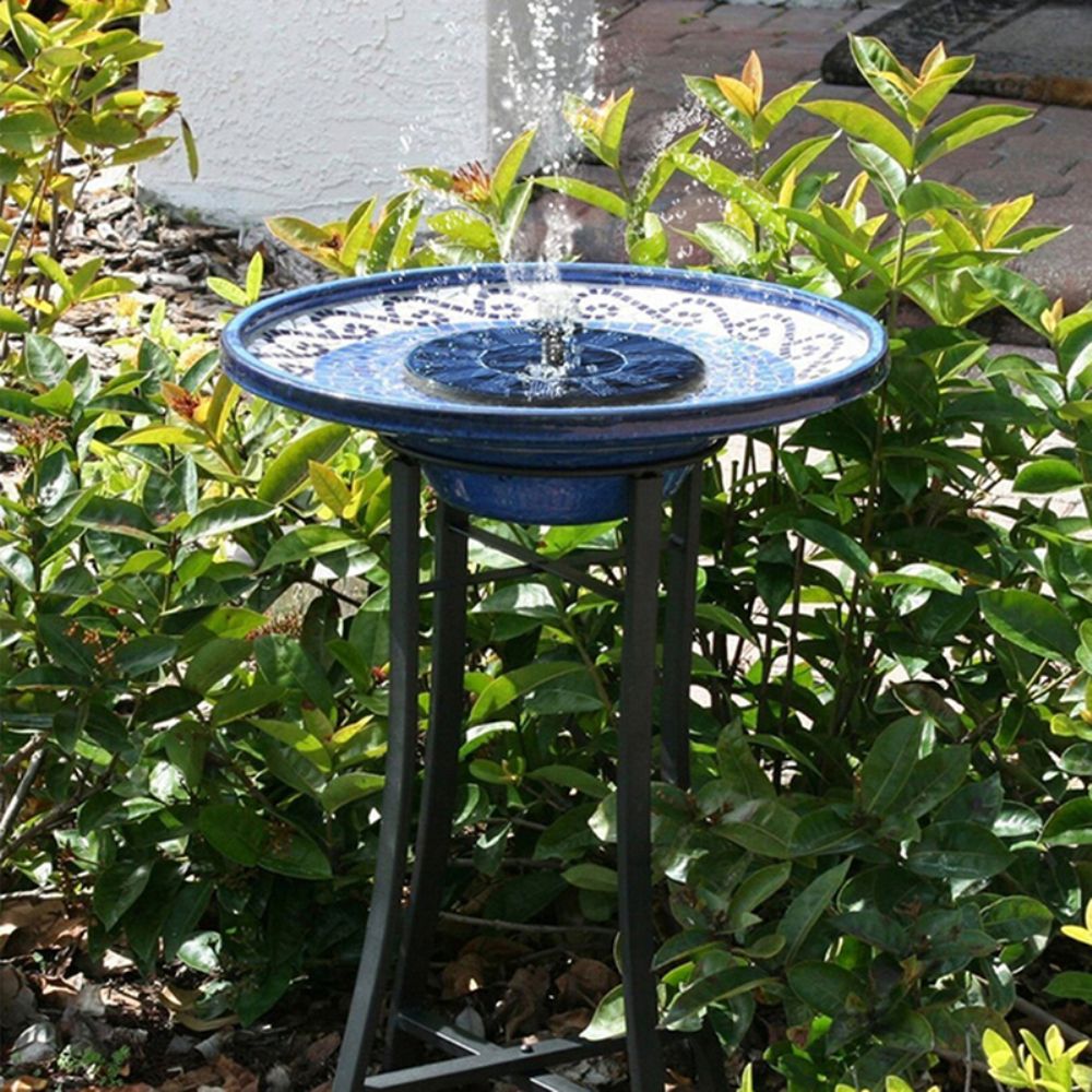 2018 Solar Power Bird Bath Fountain Water Floating Small Garden 2018 Solar Power Bird Bath Fountain Water Floating Small Garden Patio Decoration Hot 4 Diffe Spray Heads For Fish Tank Pond From Lovea