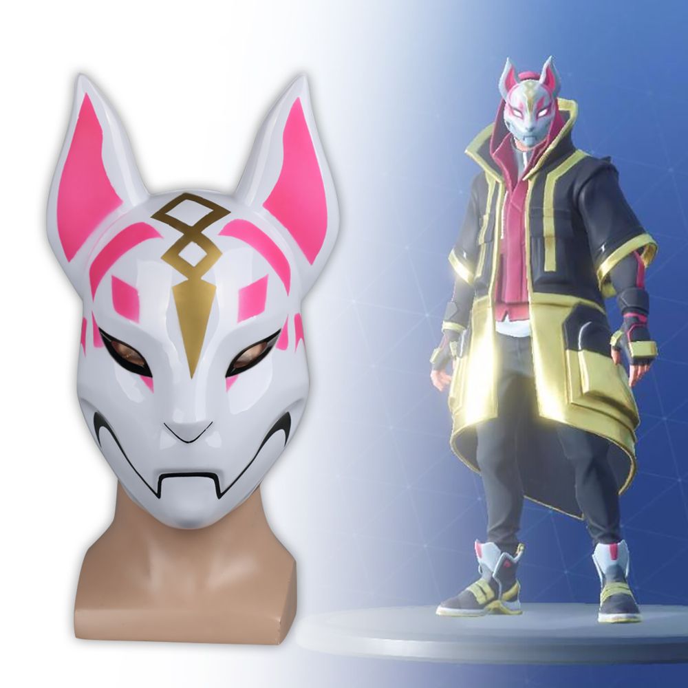 Acheter Costume D Halloween Fortnite Fox Masque Cosplay Reglable Fox - costume d halloween fortnite fox masque cosplay jpg