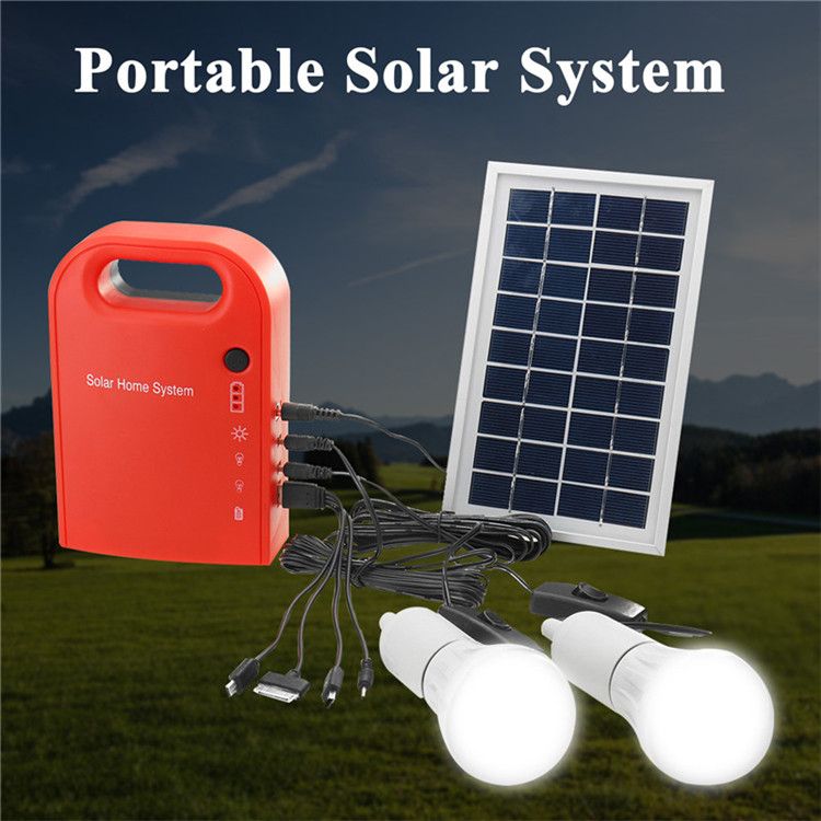 12v Home Outdoor Lighting Dc Solar Panels Charging Generator 12v Home Outdoor Lighting Dc Solar Panels Charging Generator Portable Power Generation System 6000k 6500k With 4 In 1 Usb Cable High Quality