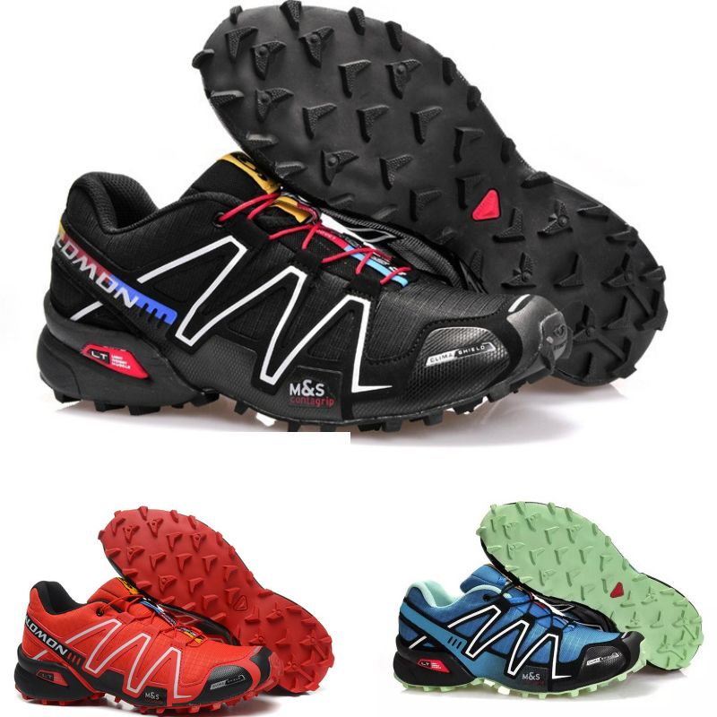 2019 Hot Sale UK Solomons Speedcross 3 CS Trail Running Shoes Women Lightweight Sneakers Navy ...