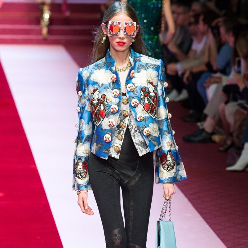 2019 Classy 2018 High End Women'S Suits & Blazers Embroidery Fashion