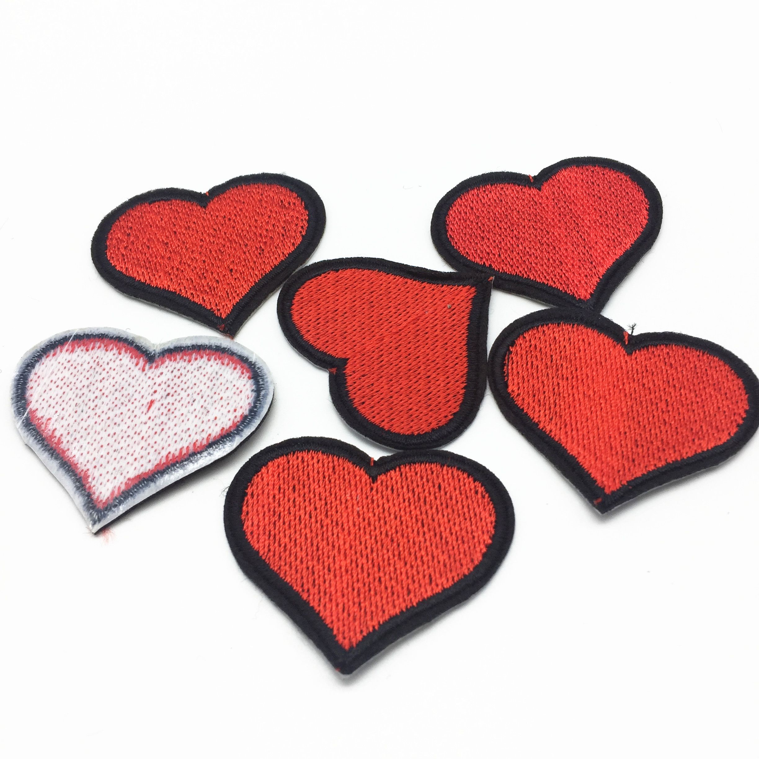 2021 red heart embroidered iron on patches sewing patch for clothes 2021 red heart embroidered iron on patches sewing patch for clothes