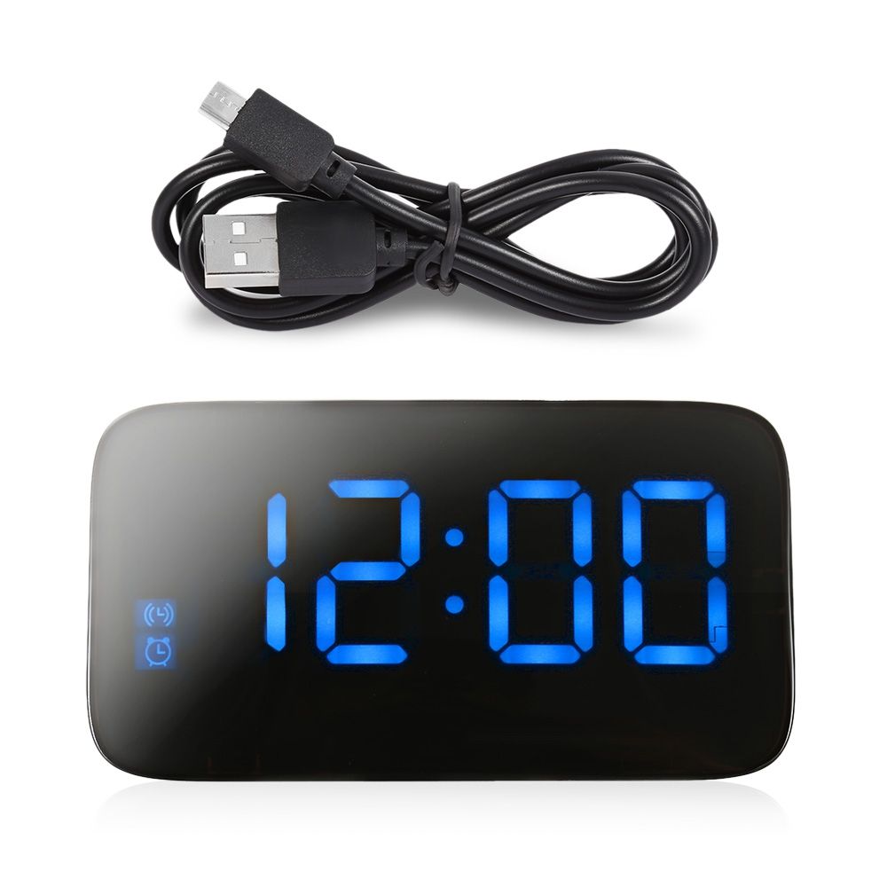 Upgrade Fashion Led Alarm Clock Despertador Temperature Upgrade Fashion Led Alarm Clock Despertador Temperature Sounds Control Night Lights Display Electronic Desktop Digital Table Clocks From China