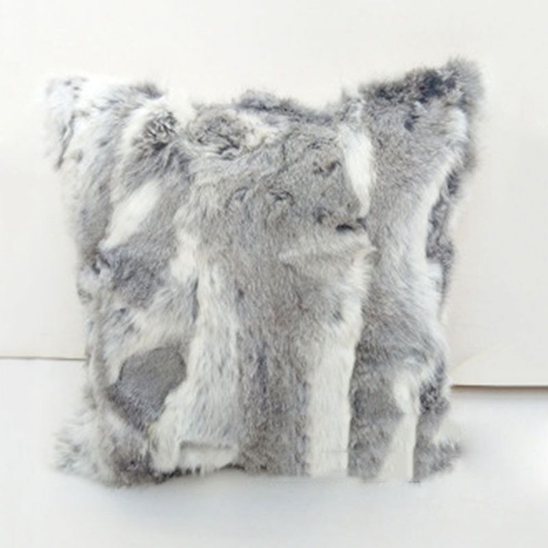 Natural Rabbit Fur Cushion Cover Pillow Case Housse De Home Mesmerizing Rabbit Fur Pillow Cover Natural Rabbit Fur Cushion Cover Pillow Case Housse De Home Mesmerizing Rabbit Fur Pillow Cover