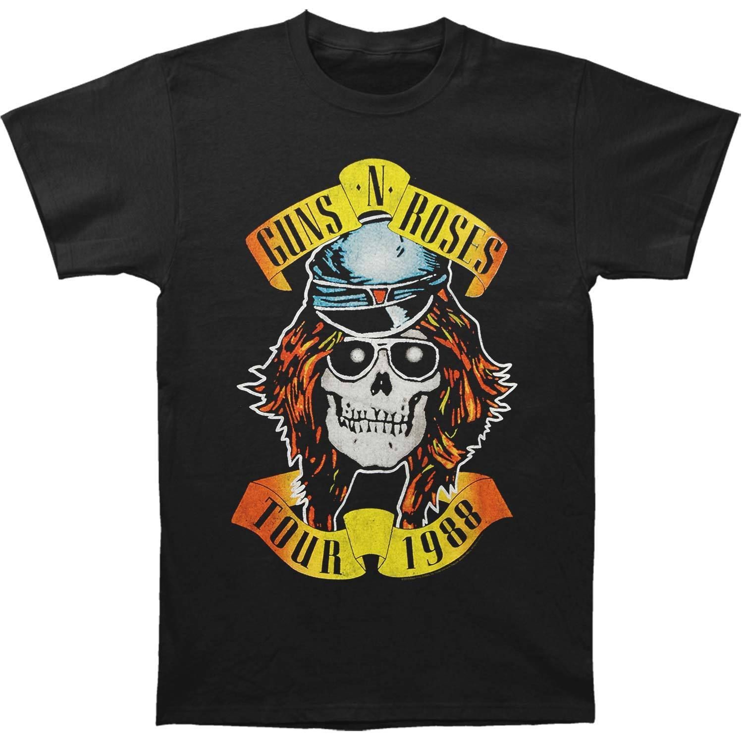 Shirt Shirts Shirt Marque 99 Nouveauté N Meilleur Acheter Hommes Hip Guns Roses Hommes Tour Noir Hop Homme T De 1988 D'Appétit Vêtements Du T Vente De10 T PkXOuZi