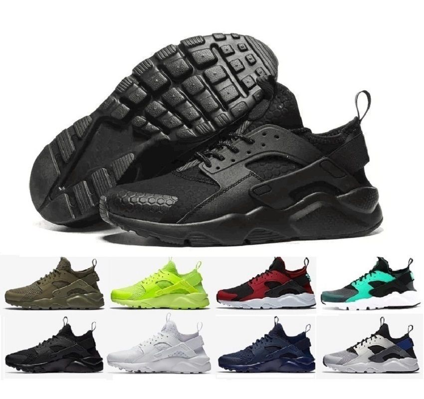 más nuevo 2017 nike aire Huarache 4 IV zapatos casuales para hombres mujeres, negro blanco zapatillas de alta calidad Triple Huaraches calzado más nuevo 2017 nike aire Huarache 4 IV zapatos casuales para hombres mujeres, negro blanco zapatillas de alta calidad Triple Huaraches calzado