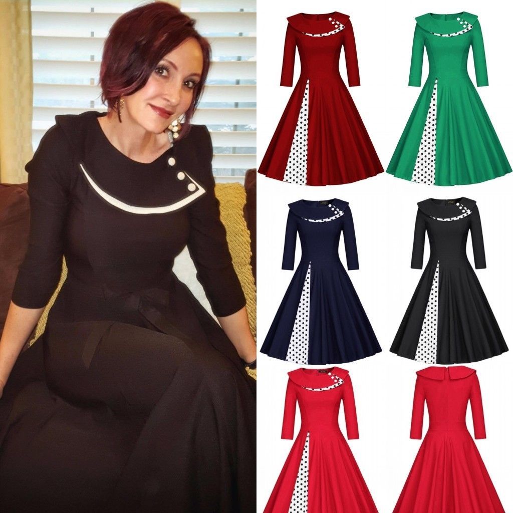 Vintage Swing Prom Dress