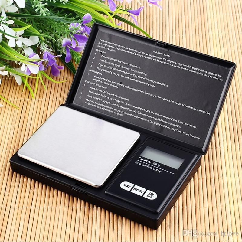 2021 200g*0.1g Mini Balance Digital Scale Pocket Electronic Scales