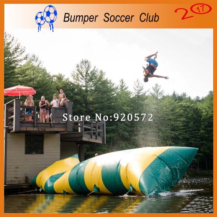 Free Pump 12 3m Inflatable Water Pillow Inflatable Water Blob Jump
