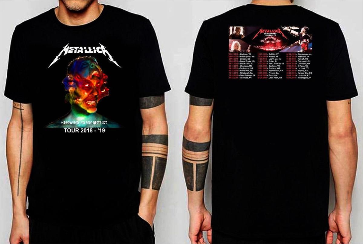 metallica worldwired tour 2019 t shirt