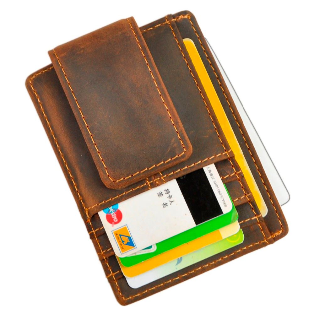 2019 Male Original Leather Designer Fashion Slim Wallet Front Pocket - 2019 male original leather designe!   r fashion slim wallet front pocket magnetic money clip mini case purse for men 1015 from fenkbao 20 73 dhgate com
