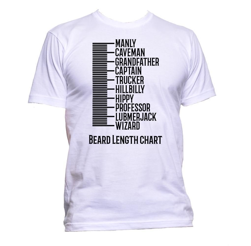 Beard Length Chart Shirt