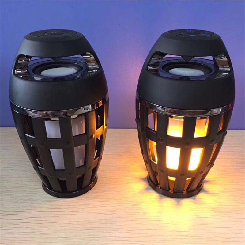 2020 I3 Flame Atmosphere Lamp Light Bluetooth Speaker SOUND AUDIO
