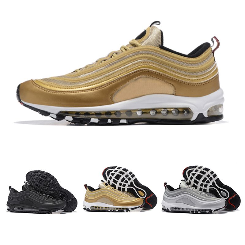 new product 7863d f5763 nike air max 97 dhgate nz Hot! AIR MAX 97 Men's Trainers Sneakers Footwear Shoes Running Shoes ≫≫Men's Shoes ≫≫ Athletic Sneakers Sale Womens Running Trainers From Spaceshoes,
