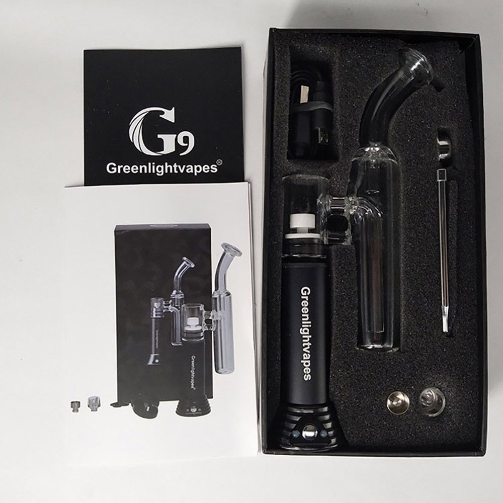 Enail Portable G9 Wax Pen Mini Henail Dab Rig With Quartz Titanium Nail