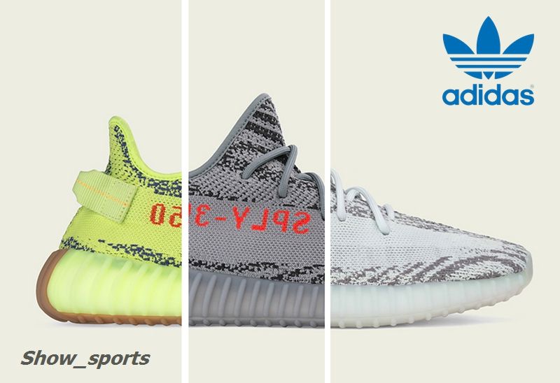 Adidas Yeezy Boost 350 V2 B37572 Yebra Semi Frozen Yellow B37571 Blue Tint Grey AH2203 Beluga 2.0 Kanye West Running Shoes Trainer Yeezy Boost 350 V2 Zebra ...
