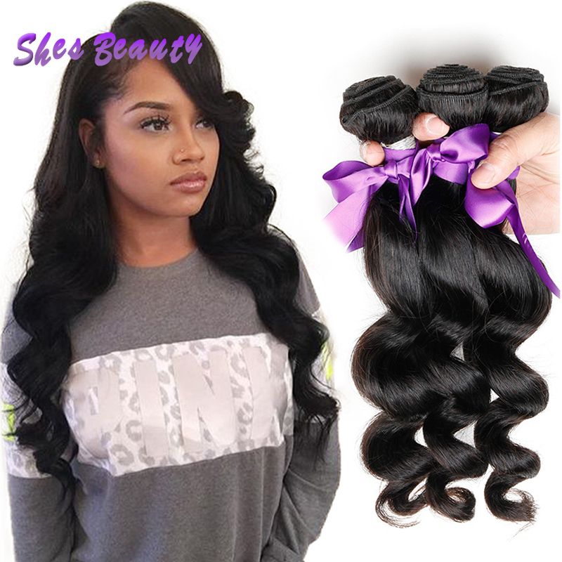 Shesbeauty New Arrival Human Hair Bundles Loose Wave 100