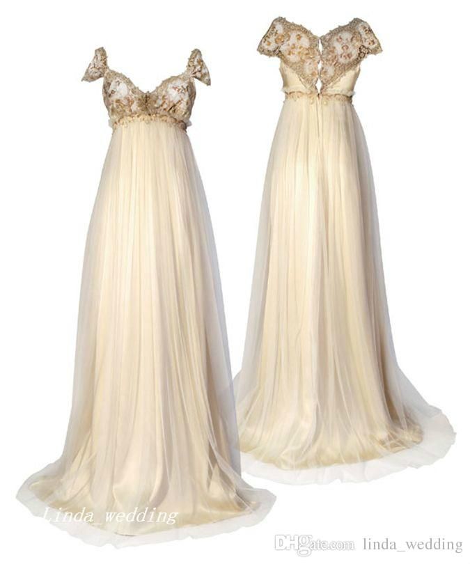 compre 1800 vestidos de novia estilo victoriano regencia inspirada