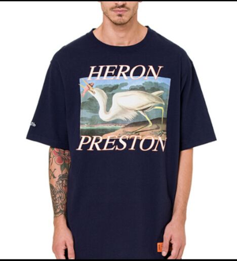 Lettre Héron À Manches Hommes Imprimé Preston Marine Acheter Blanc qRgEwdq