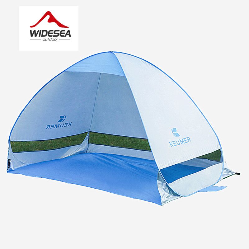 Quick Automatic Opening Beach Tent Sun Shelter Uv Protective Tent Shade Waterproof Pop Up Open For Outdoor Camping Fishing