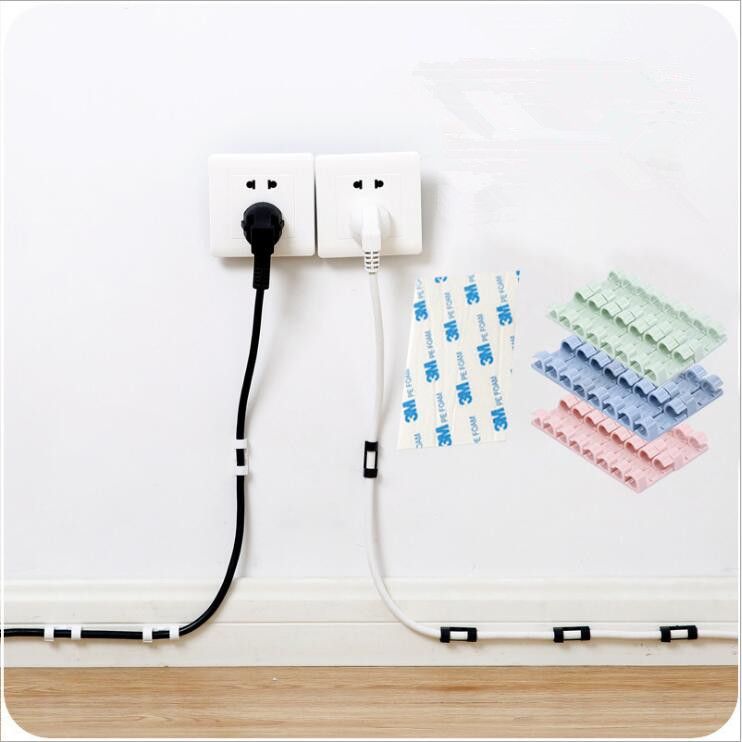 2018 Desk Wire Cable Organizer Cover Usb Charger Cord Holder 2018 Desk Wire Cable Organizer Cover Usb Charger Cord Holder Earphone Winder Pen Clip Protector Desktop Fastener Hom From